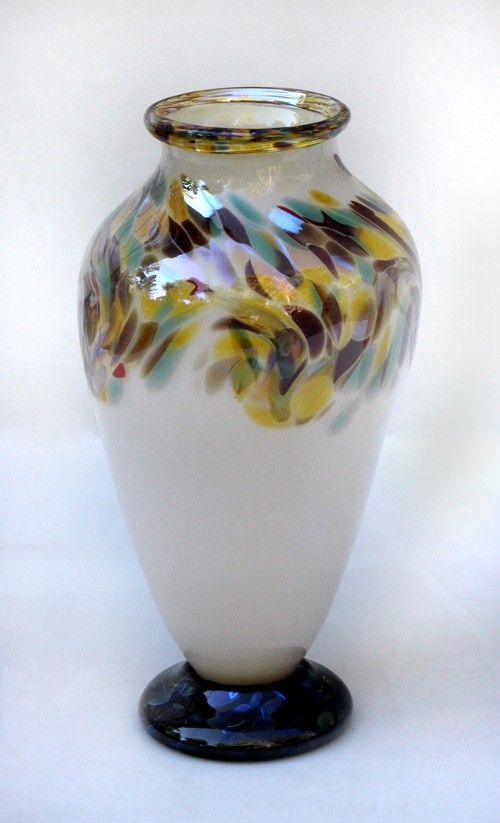 Click to view detail for DB-699 Vase Earth Urn 8x3.5 $89